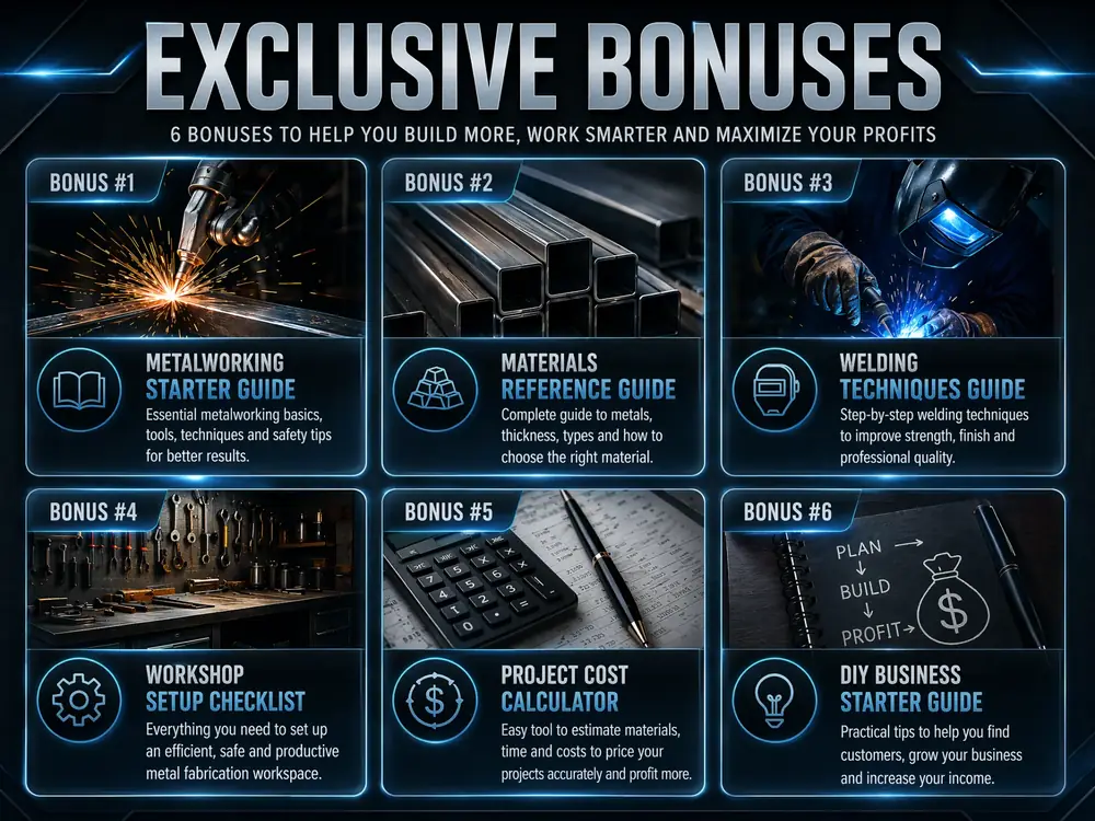 6 exclusive bonus materials included free