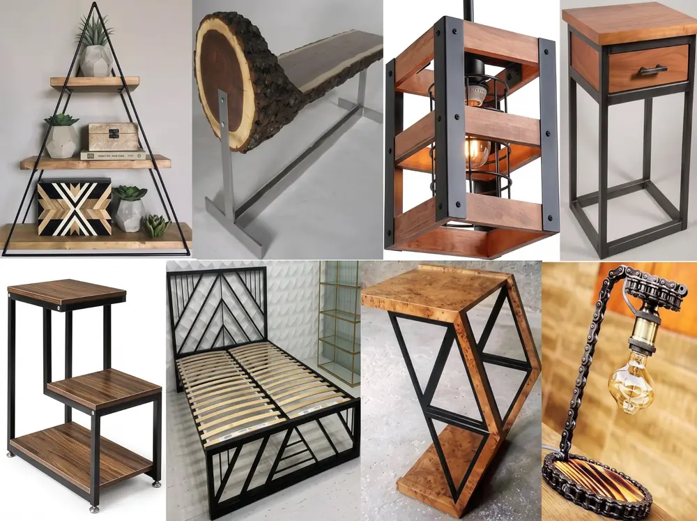 Sample metal fabrication plan with measurements