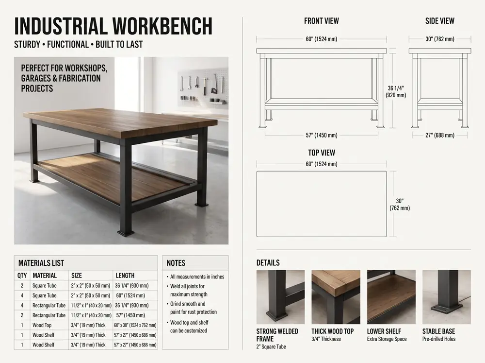 Industrial Workbench plan preview